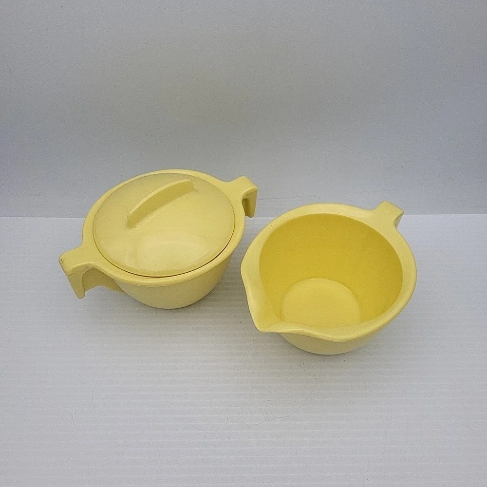 Vintage Sugar‎ Bowl & Creamer By Meladur By Lapcor